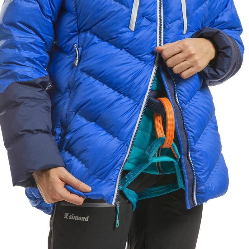 Simond Doudoune En Duvet D'alpinisme Femme - MAKALU Bleu – Image 10