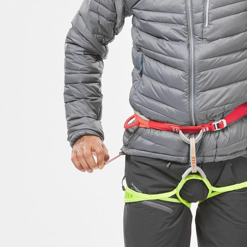 Simond Doudoune En Duvet D'alpinisme Homme - ALPINISM LIGHT Grise – Image 4