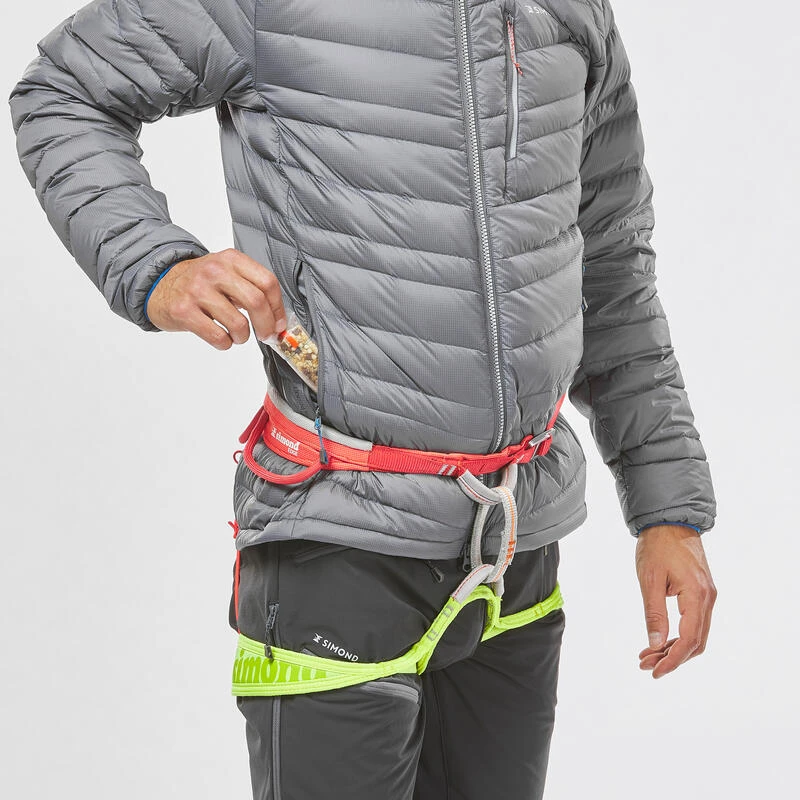 Simond Doudoune En Duvet D'alpinisme Homme - ALPINISM LIGHT Grise – Image 5