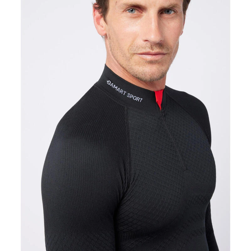 Sous Vêtement Thermique Technique Col Zippé Homme-THERMOLACTYL ENERGY 3 Medium – Image 2
