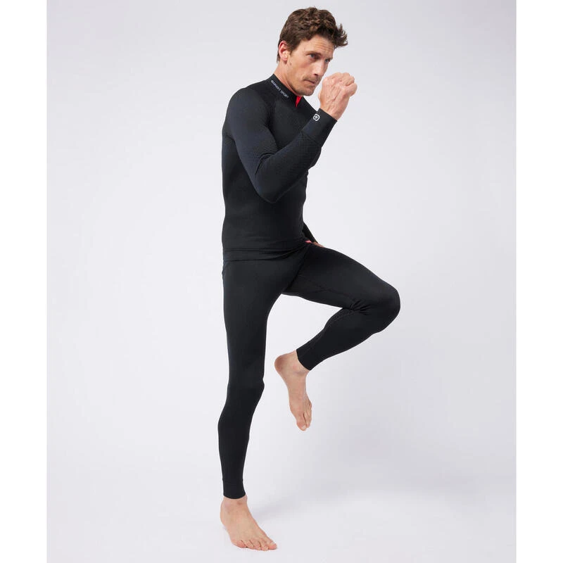 Sous Vêtement Thermique Technique Col Zippé Homme-THERMOLACTYL ENERGY 3 Medium