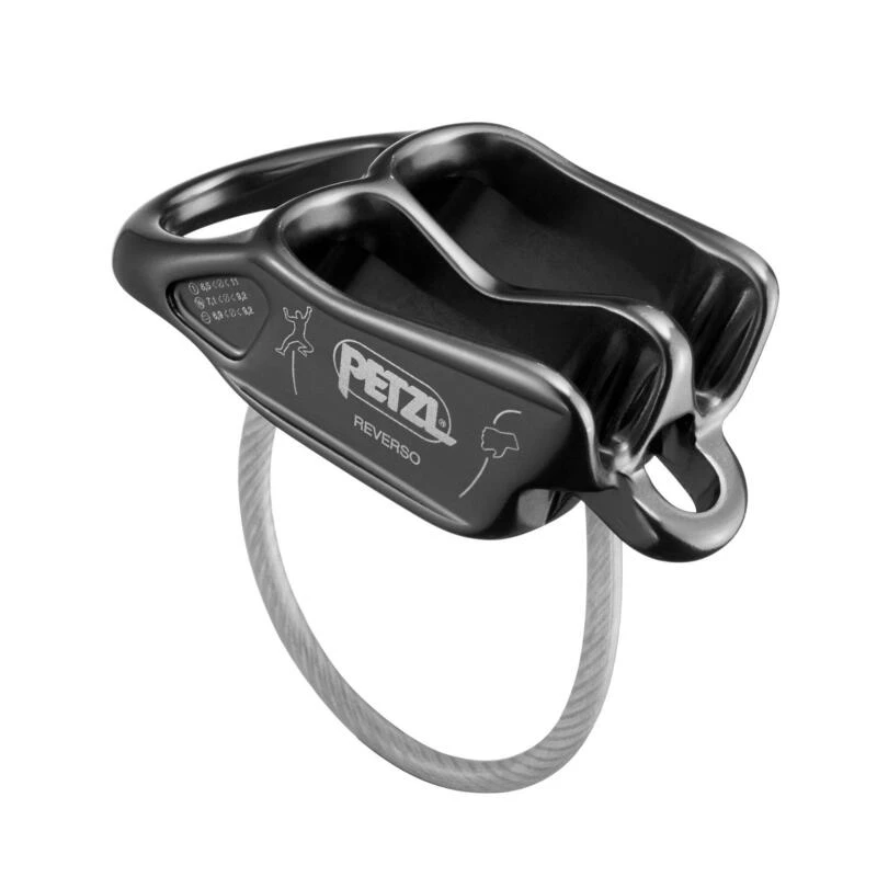Petzl SYSTEME D'ASSURAGE ET DESCENDEUR - REVERSO GRIS – Image 3