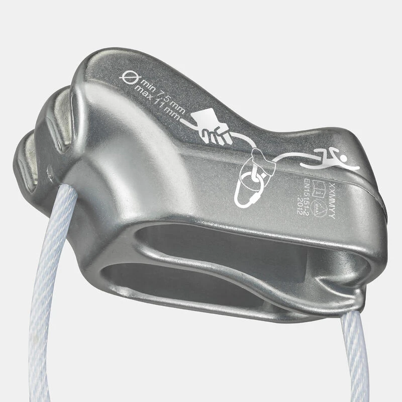 Simond SYSTÈME D'ASSURAGE ET DESCENDEUR - TUBIK 2 GRIS – Image 4