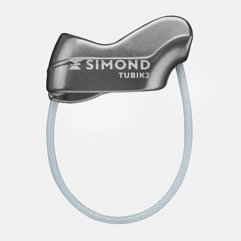 Simond SYSTÈME D'ASSURAGE ET DESCENDEUR - TUBIK 2 GRIS – Image 5