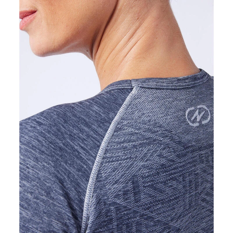 T-shirt Technique Toucher Frais Protection UV Col Rond ML Femme-CLIMATYL – Image 2