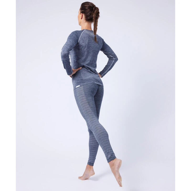 T-shirt Technique Toucher Frais Protection UV Col Rond ML Femme-CLIMATYL – Image 3