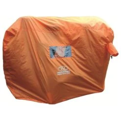 HIGHLANDER Tente D'Urgence Abri De Survie D'Urgence 2-3 Personnes - Orange